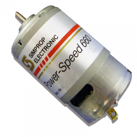 Moteur électrique radiocommandé POWER SPEED 660 NAUTIC Moteur électrique...