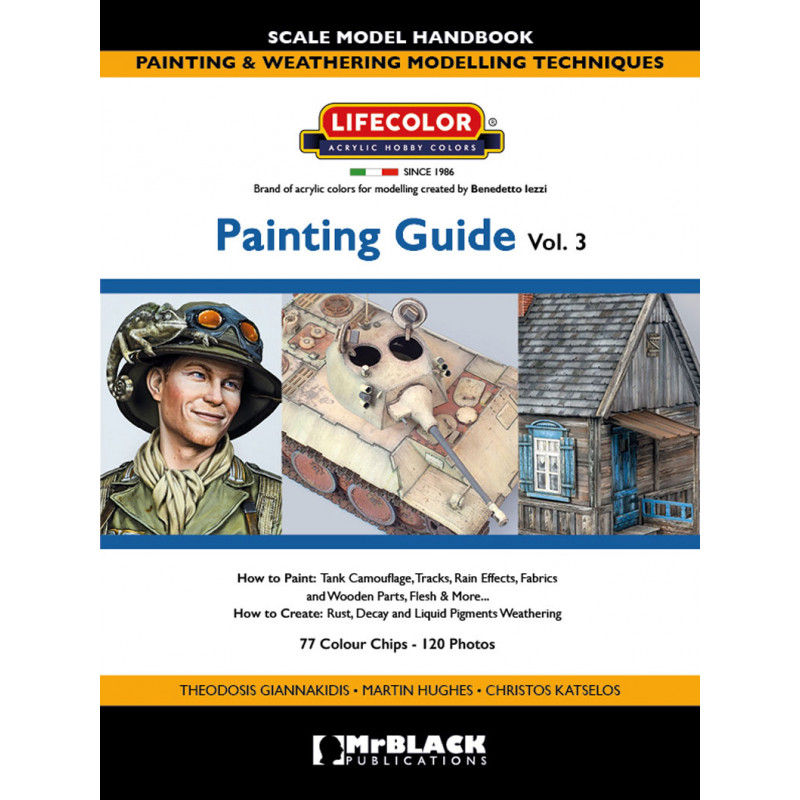 Peinture pour maquette LIFECOLOR GUIDE PEINTURE 3