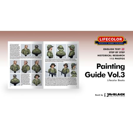 Peinture pour maquette LIFECOLOR GUIDE PEINTURE 3 Peinture pour maquette LIFECOLOR GUIDE PEINTURE 3
