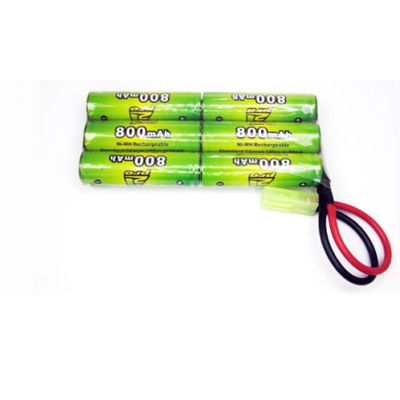 Accu NiMH pour appareil radiocommandé PACK 7.2V/AP-800AA NIKKO-TYKO Accu NiMH pour appareil radiocommandé PACK 7.2V/AP-800AA NIKKO-TYKO