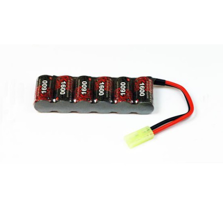Accu NiMH pour appareil radiocommandé PACK 7.2V/EP-1600UV MINI TAMIYA Accu NiMH pour appareil radiocommandé PACK 7.2V/EP-1600UV MINI TAMIYA