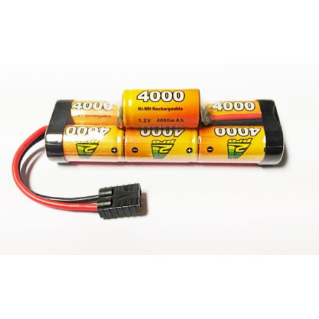 Accu NiMH pour appareil radiocommandé PACK 8.4V/AP-4000SC TRAXXAS Accu NiMH pour appareil radiocommandé PACK 8.4V/AP-4000SC TRAXXAS
