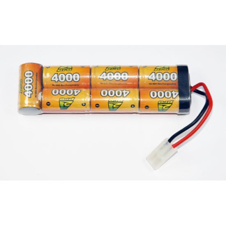 Accu NiMH pour appareil radiocommandé Pack 8.4V/EP-4000SC TAMIYA Accu NiMH pour appareil radiocommandé Pack 8.4V/EP-4000SC TAMIYA