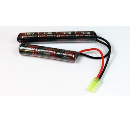 Accu NiMH pour appareil radiocommandé PACK 8.4V/EP-1600UV M16 MINI TAMIYA Accu NiMH pour appareil radiocommandé PACK 8.4V/EP-1600UV M16 MINI TAMIYA