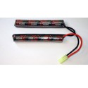 Accu NiMH pour appareil radiocommandé PACK 9.6V/EP-1600UV MINI TAMIYA M16 Accu NiMH pour appareil radiocommandé PACK 9.6V/EP-1600UV MINI TAMIYA M16