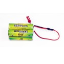 Accu NiMH pour appareil radiocommandé PACK Rx B 4.8V/AP-2500AA BEC Accu NiMH pour appareil radiocommandé PACK Rx B 4.8V/AP-2500AA BEC