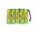 Accu NiMH pour appareil radiocommandé PACK Rx S 6.0V/AP-2500AA JR Accu NiMH pour appareil radiocommandé PACK Rx S 6.0V/AP-2500AA JR