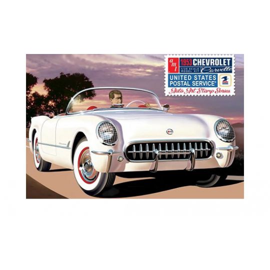Maquette de voiture en plastique Chevy Corvette 1953 1/25 Maquette de voiture en plastique Chevy Corvette 1953 1/25