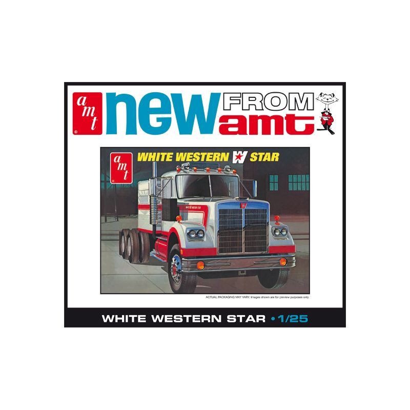 Maquette de camion à construire WESTERN STAR SEMI TRAILER 1/25