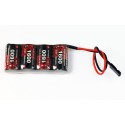 Accu NiMH pour appareil radiocommandé PACK Rx S 4.8V/EP-1600UV FUTABA Accu NiMH pour appareil radiocommandé PACK Rx S 4.8V/EP-1600UV FUTABA