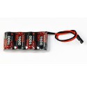 Accu NiMH pour appareil radiocommandé PACK Rx S 4.8V/EP-1600UV JR Accu NiMH pour appareil radiocommandé PACK Rx S 4.8V/EP-1600UV JR