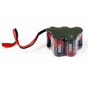 Accu NiMH pour appareil radiocommandé PACK Rx W 6.0V/EP-1600UV BEC Accu NiMH pour appareil radiocommandé PACK Rx W 6.0V/EP-1600UV BEC