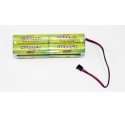 Accu NiMH pour appareil radiocommandé PACK Tx B 9.6V/AP-2500AA JR Accu NiMH pour appareil radiocommandé PACK Tx B 9.6V/AP-2500AA JR