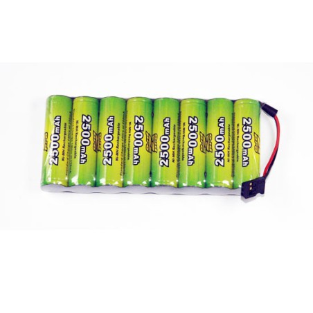 Accu NiMH pour appareil radiocommandé PACK Tx S 9.6V/AP-2500 FUTABA type servo Accu NiMH pour appareil radiocommandé PACK Tx S 9.6V/AP-2500 FUTABA type servo