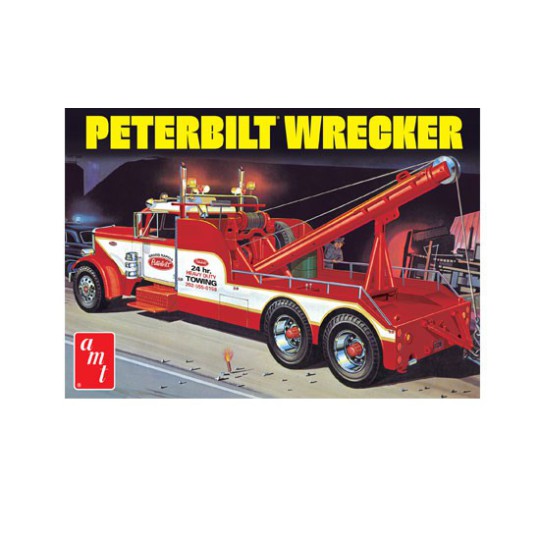Maquette de camion en plastique Peterbilt 359 Wrecker 1/25 Maquette de camion en plastique Peterbilt 359 Wrecker 1/25