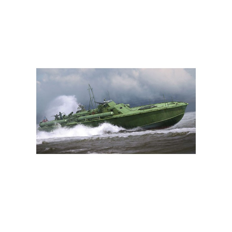 Maquette de Bateau en plastique Elco 80' Torpedo Boat Early 1/48