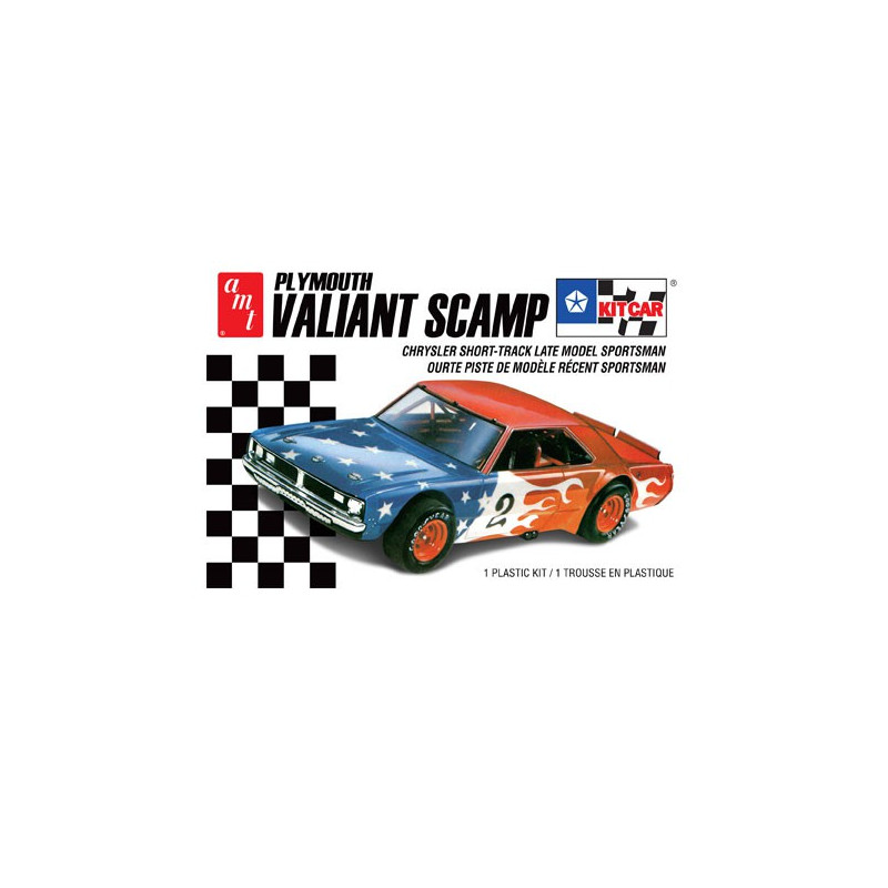 Maquette de voiture en plastique Plymouth Valiant Scamp Kit Car 1/25