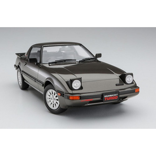 Maquette plastique de voiture MAZDA SAVANNA RX-7 (SA22C) LATE VERSION TURBO GT 1:24 HC52 Maquette plastique de...