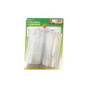 Peinture acrylique Pots transparents 42cc avec couvercles (10 pièces) Peinture acrylique Pots transparents 42cc avec couvercles (10 pièces)