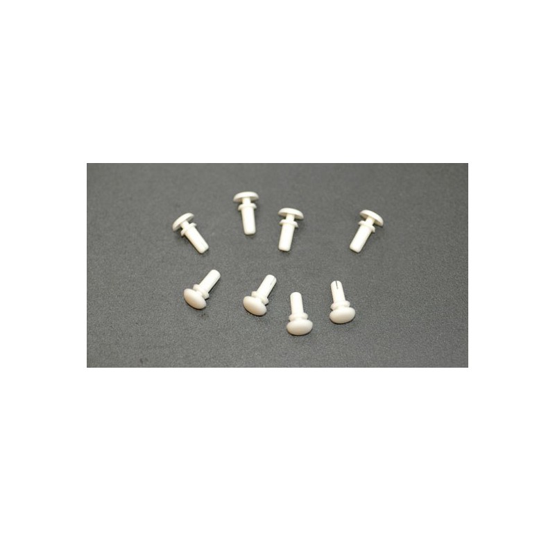 Accessoire embarqué Rivets nylon 3mm/6.5mm (8 pcs)