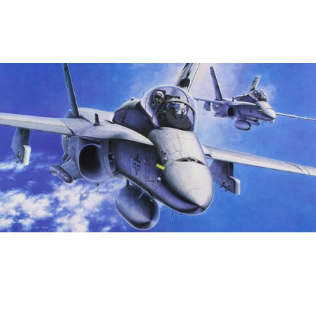 Maquette d'avion en plastique F-18D HORNET Maquette d'avion en plastique F-18D HORNET