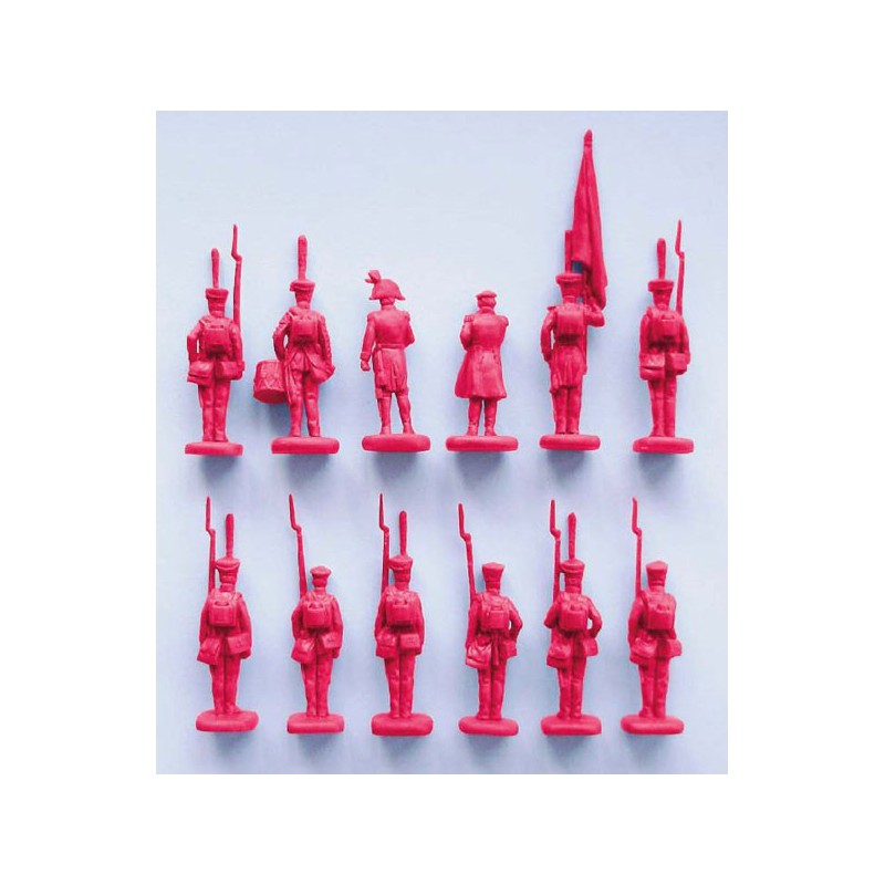 Figurine Russian Infantry Standing Shoulder Arms 1/72