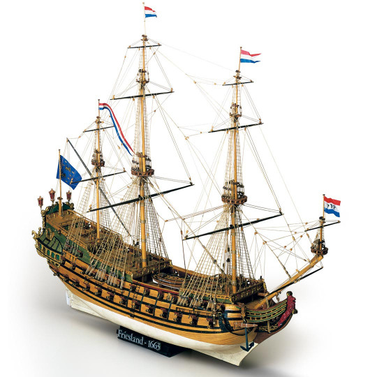 Bote estática Friesland 1/75
