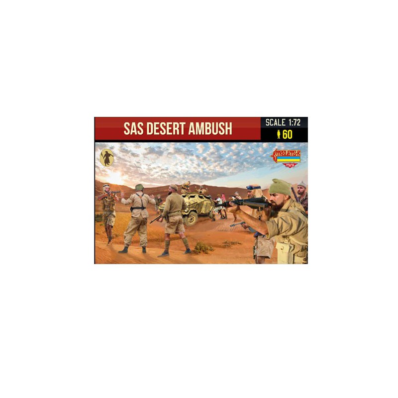 Figurine SAS Desert Ambush 1/72
