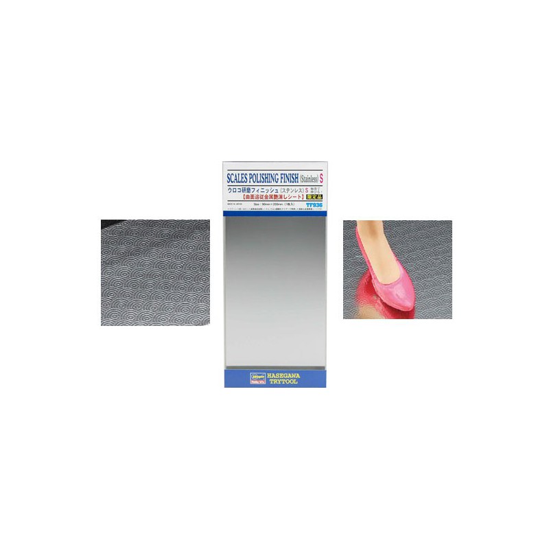 Matériaux pour maquette SCALES POLISHING FINISH (Stainless) S