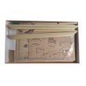 Puzzle 3D mécanique facile pour maquette Tableau en bois MAISON Puzzle 3D mécanique facile pour maquette Tableau en bois MAISON
