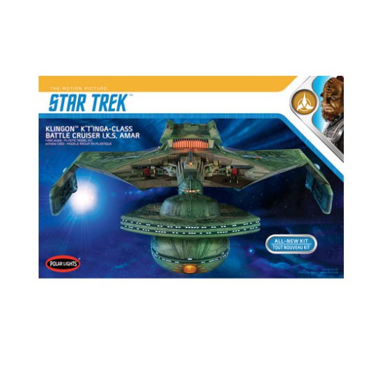 Modèle de science-fiction en plastique Klingon K’T’INGA Class 1/350 Modèle de science-fiction en plastique Klingon K’T’INGA Class 1/350