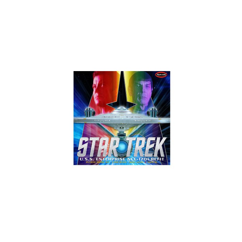 Modèle de science-fiction en plastique Star Trek USS Enterprise Refit 1/350