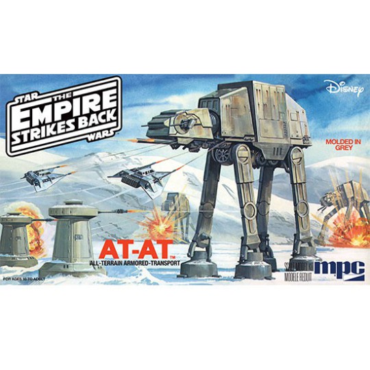 Modèle de science-fiction en plastique Star Wars The Empire Strikes Back AT-AT 1/100 Modèle de science-fiction en plastique Star Wars The Empire Strikes Back AT-AT 1/100