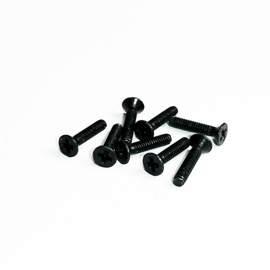 Pièce pour voiture electrique tous chemin 1/10 Vis Tête fraisée M2x8 8 pcs Pièce pour voiture...