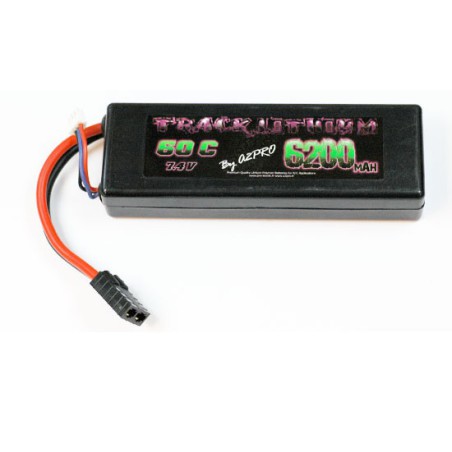 Accu LIPO pour appareil radiocommandé Accu LiPo Track Lithium 6200mAh 60C 7.4V TRAXXAS Accu LIPO pour appareil radiocommandé Accu LiPo Track Lithium 6200mAh 60C 7.4V TRAXXAS