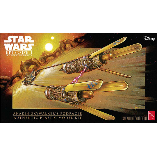 Maquette de science fiction en plastique STAR WARS le Pod racer d’Anakin 1:32 Maquette de science fiction...
