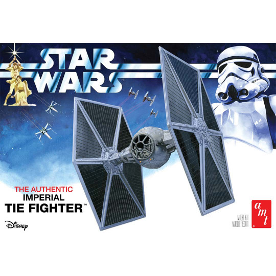 Maquette de science fiction en plastique STAR WARS Tie Fighter 1:48 Maquette de science fiction...