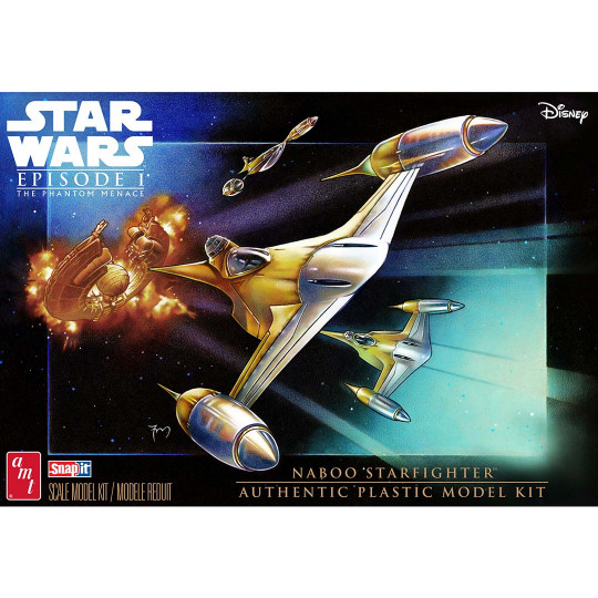 Modèle de science fiction en plastique STAR WARS - Naboo Starfighter 1:48 Modèle de science fiction...