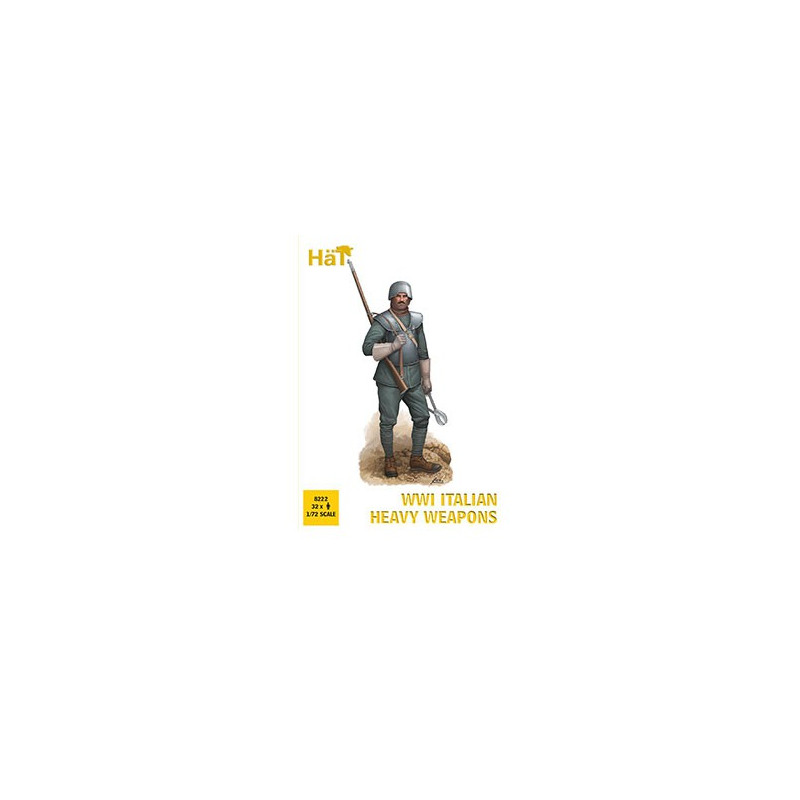 Figurine WWI Italian Heavy Weapons 1/72