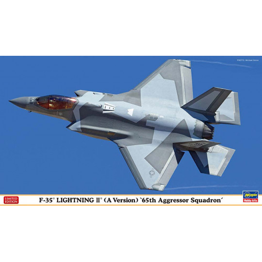 Maquette d’avion en plastique F-35 Lighting II (Version A) « 65Th Agressor Squadron » 1:72 Maquette d’avion en...