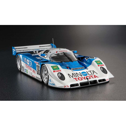 Maquette plastique de voiture Minolta Toyota 91C-V HC56 1:24 Maquette plastique de...