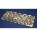 Maquette de Bateau en plastique SET DETAILS BASIC Z28 Maquette de Bateau en plastique SET DETAILS BASIC Z28