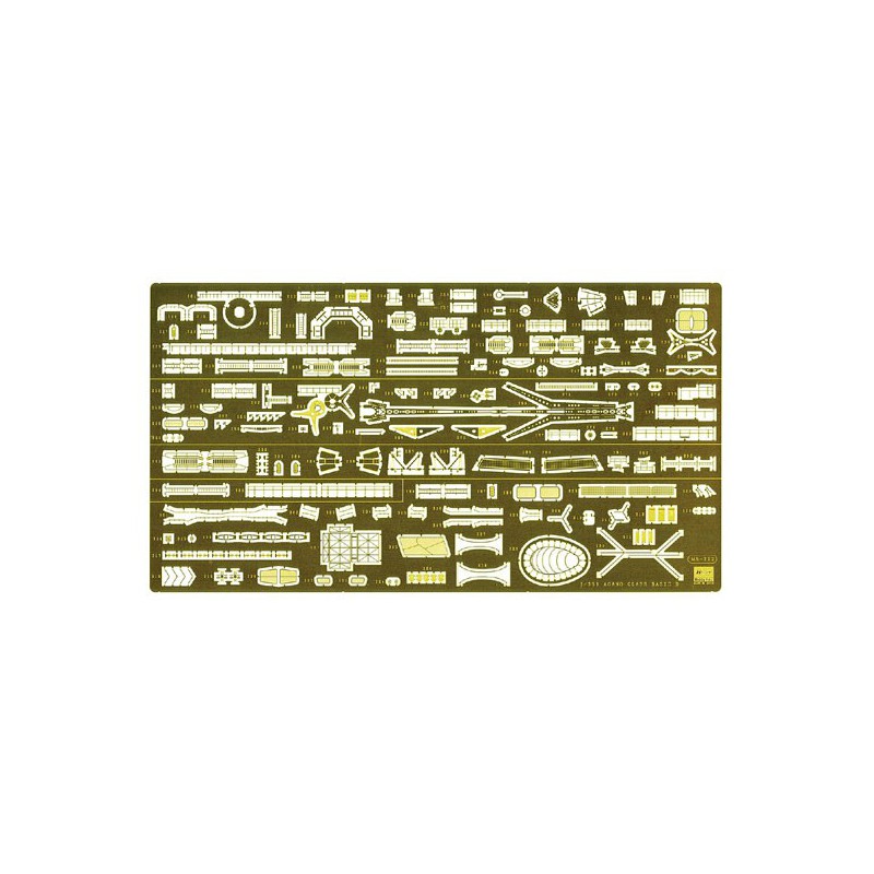 Maquette de Bateau en plastique AGANO DETAIL PARTS D 1/350