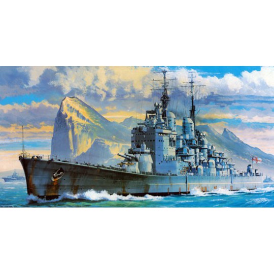 Maquette de Bateau en plastique ROYAL NAVYHMS VANGUARD 1/450 Maquette de Bateau en plastique ROYAL NAVYHMS VANGUARD 1/450