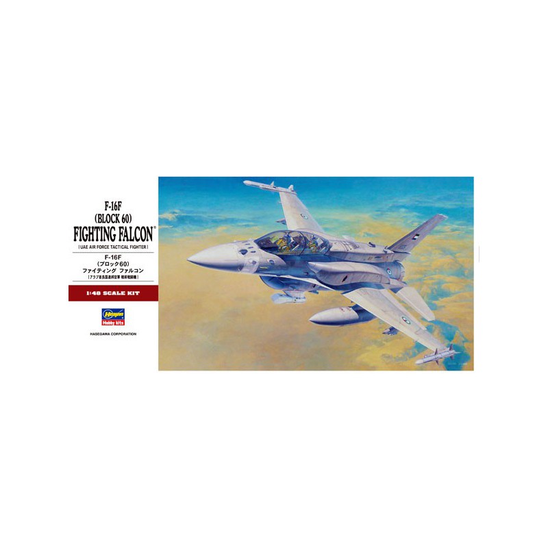 Maquette d'avion en plastique PT 44 F-16F (BLOCK 60) 1/48