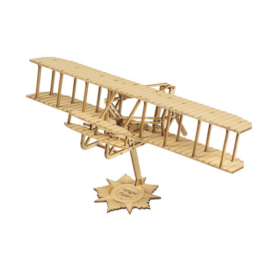 Puzzle 3D mécanique facile pour maquette Mini WRIGHT FLYER I statique Puzzle 3D mécanique facile...
