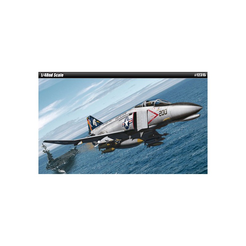 Maquette d'avion en plastique F-4B/N Gray Ghosts 1/48 Maquette d'avion en plastique F-4B/N Gray Ghosts 1/48