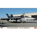 Maquette d'avion en plastique F/A-18E SUPER HORNET "VF 1/72 Maquette d'avion en plastique F/A-18E SUPER HORNET "VF 1/72