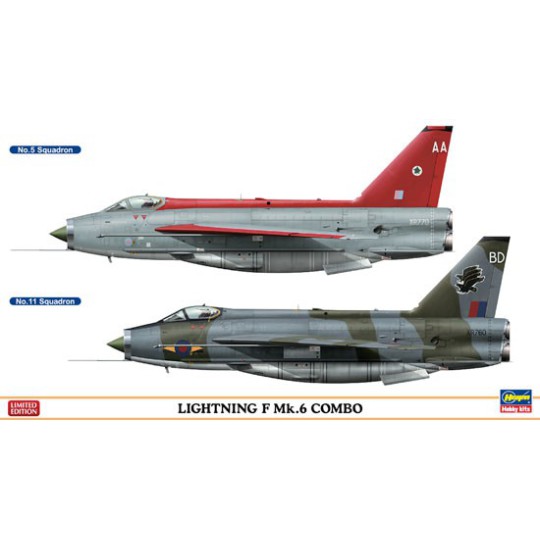 Maquette d'avion en plastique LIGHTNING F Mk.6 COMBO 1/72 Maquette d'avion en plastique LIGHTNING F Mk.6 COMBO 1/72