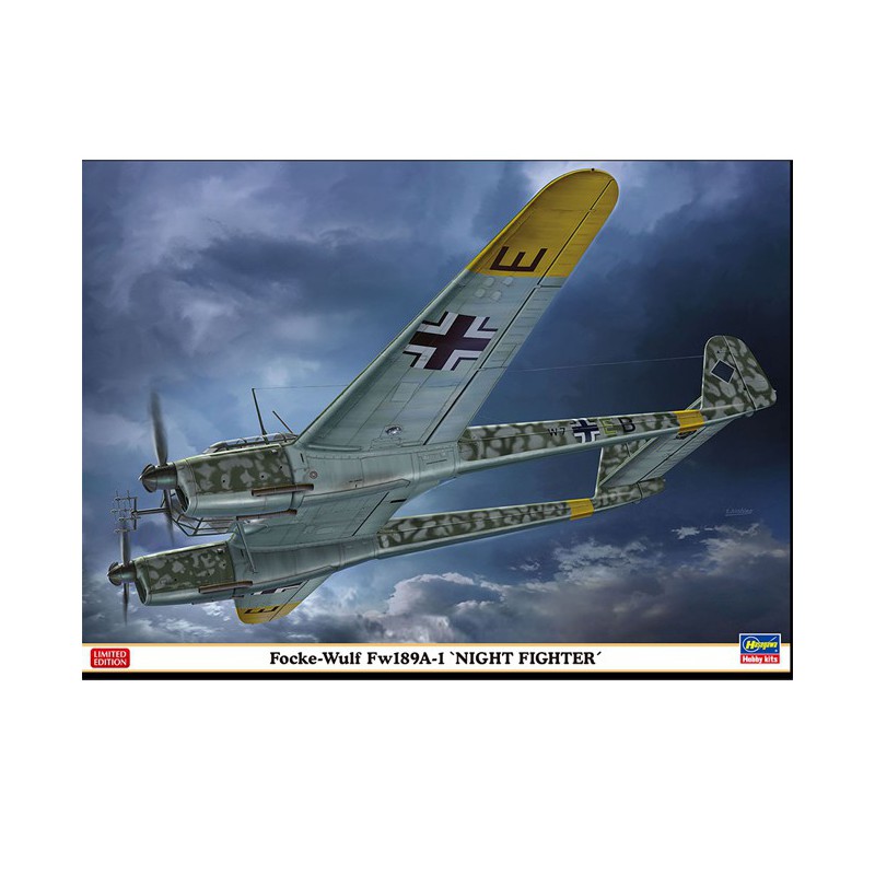 Maquette d'avion en plastique Focke-Wulf Fw189A-1